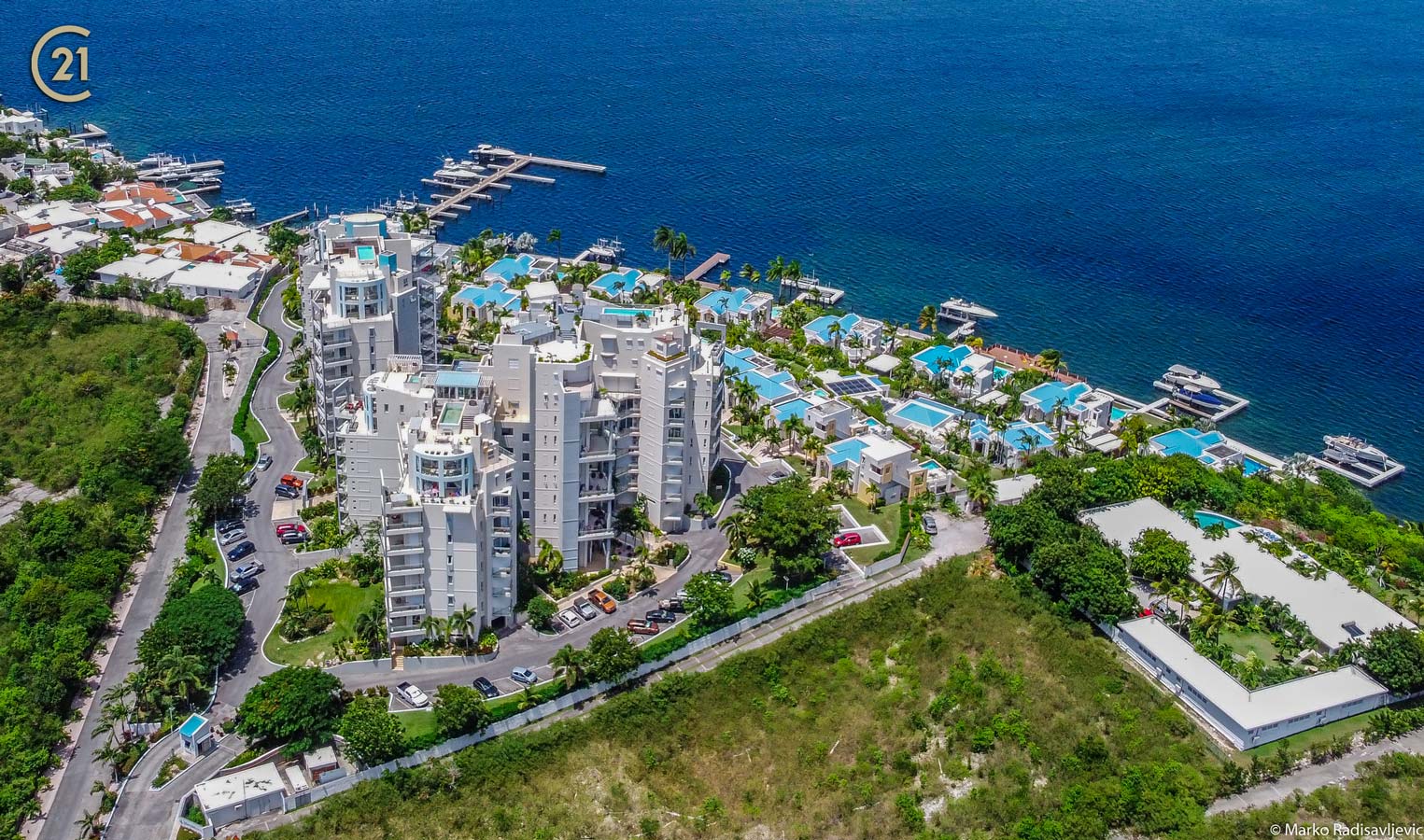 AquaMarina Cupecoy Two Bedroom Condo With Private Boat Dock And Lift